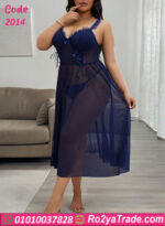 لانجيري طويل شفاف - كود 2014