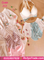 هوت شورت ستان للعروسه - كود 212