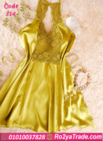 قميص نوم ستان للعرايس - كود 314