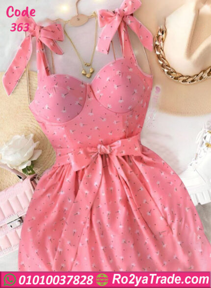 فستان لانجري قصير - كود 363