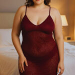 قميص نوم قصير كيرفي - كود 730