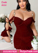 لانجيري قصير شفاف - كود 8024