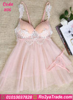 قميص نوم دانتيل - كود 806