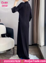 فستان صيفي طويل فراشات