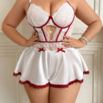 لانجري سلوبت حرير دانتيل