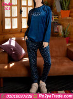 بيجامة شتوي حريمي قطيفة