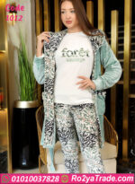 بيجامة شتوي نسائي قطيفة