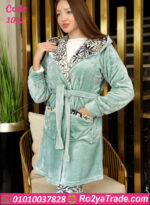 بيجامة شتوي نسائي قطيفة