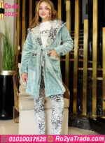 بيجامة شتوي نسائي قطيفة