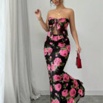 كاش مايوه ستان وردي أنيق