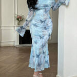 دريس صيفي فراشات