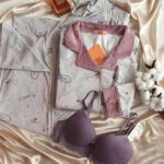 بيجامة قطيفة شتوي ناعمة