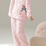 بيچامة شتوي فرو ناعمة