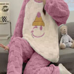 بيجامة شتوي ناعمة