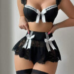 طقم لانجري تنكري خادمة - كود 1211