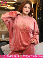 بيجامة حريمي قطيفة شتوي