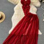 لانجري دانتيل مع تنورة تول