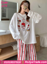 بيجامة صيفي قطن كاجوال حريمي