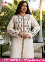 عباية شتوي قطيفة تطريز راقي