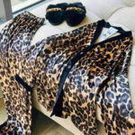 بيجامة تايجر حرير شتوي