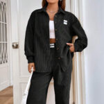 طقم كوردروي شتوي نسائي