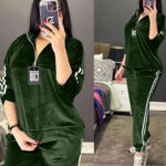 ترنج شتوي قطيفة حريمي