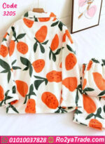 بيجامة فرو شتوي نسائي