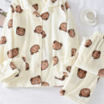 بيجامة شتوي دباديب ناعمة