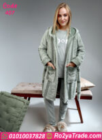 بيجامة شتوي بالروب قطيفة