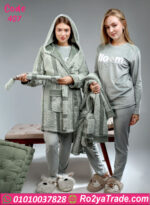 بيجامة شتوي بالروب قطيفة