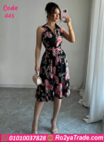 فستان صيفي قصير مورد