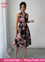 فستان صيفي قصير مورد