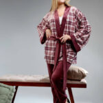 بيجامة شتوي بالروب قطيفة نبيتي