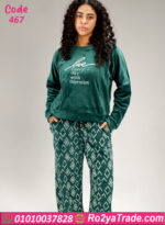 بيجامة فرو شتوي ناعمة