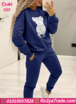 ترنج حريمي قطيفة شتوي