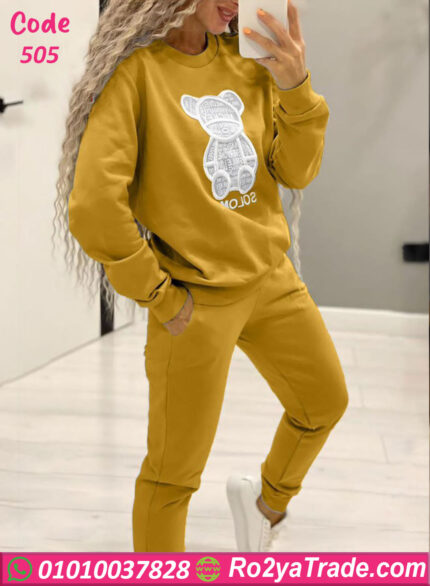 ترنج حريمي قطيفة شتوي