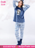 بيجامة شتوي بطاريق