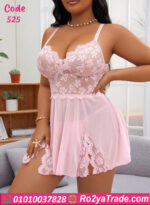 لانجري قصير دانتيل تول