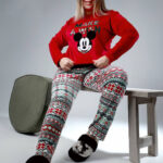 بيجامة شتوي قطيفة ميكي