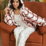 بيجامة شتوي فرو ناعم