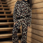 بيچامة فرو ليوبارد شتوي