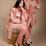 بيجامة شتوي فرو ناعم