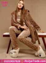 بيجامة شتوي شوكو لاتيه