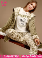 بيجامة شتوي بيناتس بالروب