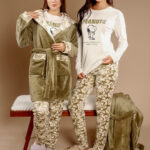 بيجامة شتوي بيناتس بالروب