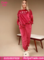 بيجامة قطيفة شتوي