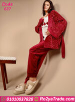 بيجامة قطيفة نسائي