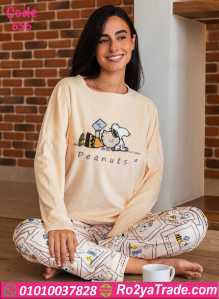 بيجامة شتوي نسائي كيوت