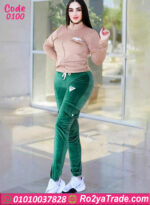 ترينج شتوي قطيفة نسائي