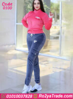 ترينج شتوي قطيفة نسائي